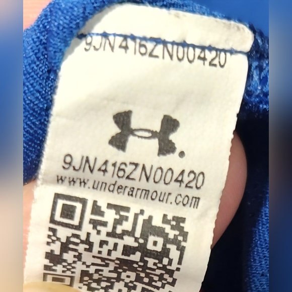 🌸 3/$25 🌸 Under Armour Blue Short Sleeve Athletic Tee-Size XL - Picture 9 of 10